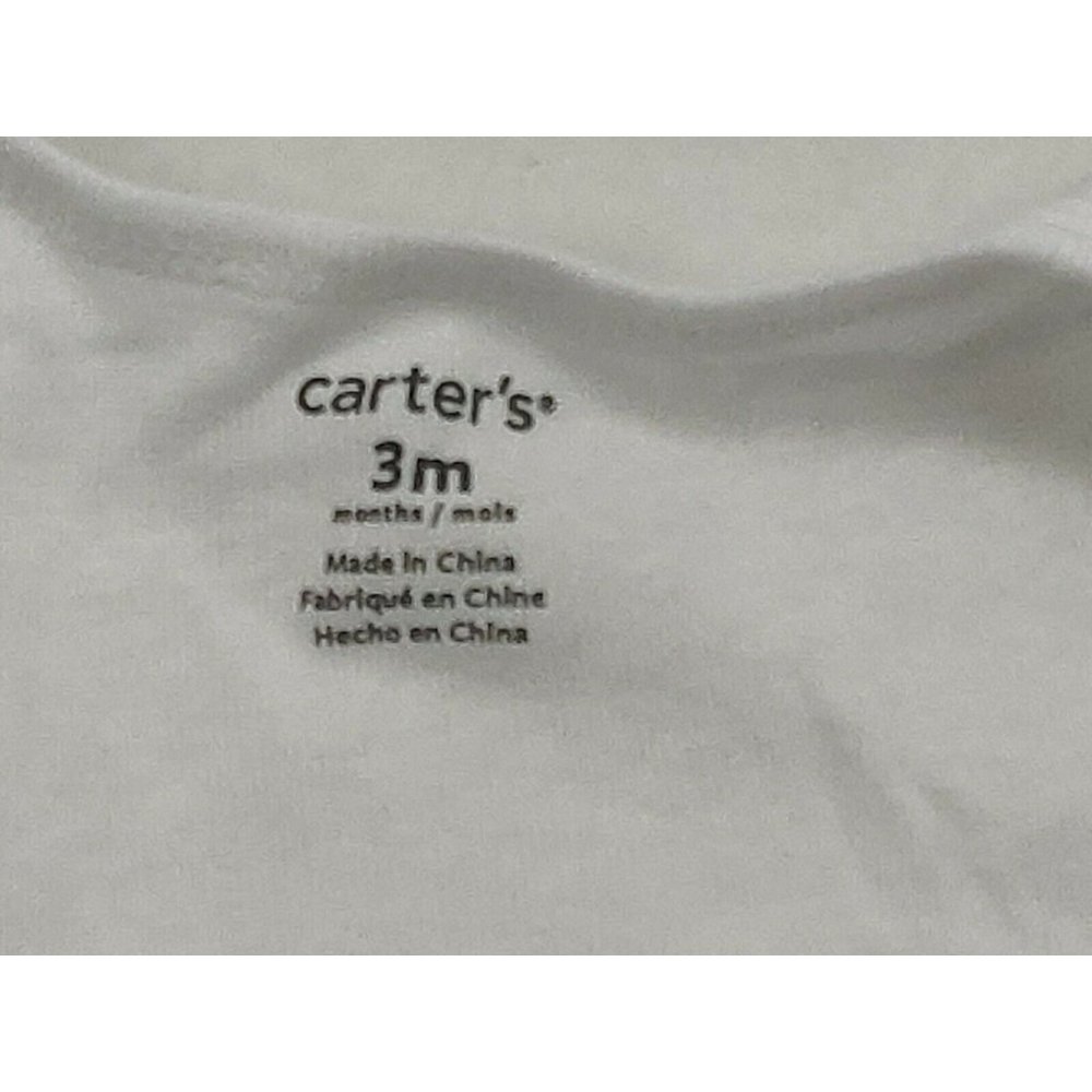 Carter's 4-Pack Kimono Side-Snap Solid White 3 Mon - Picture 9 of 10